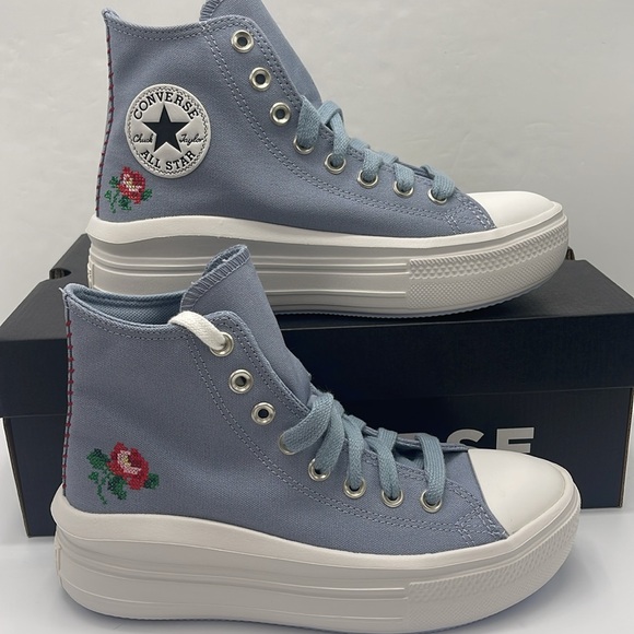 Converse Shoes - Converse WMNS High-Top Platform Sneakers A12571C
CTAS MOVE HI
WET STONE/WET STON